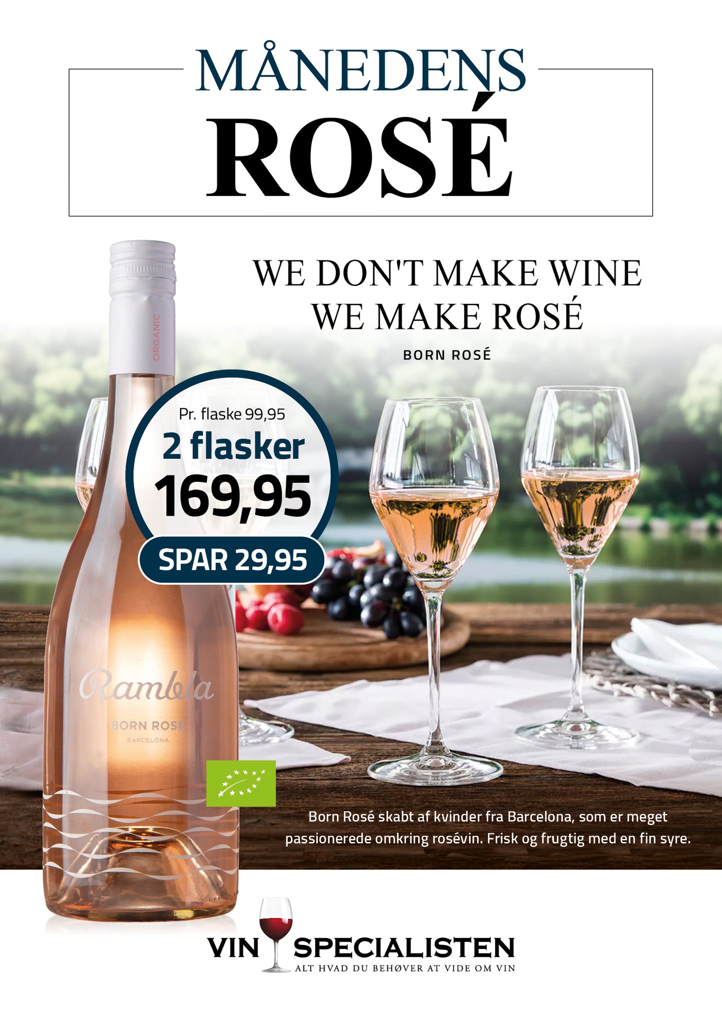 2024 Rambla Rosé Organic, Born Rosé