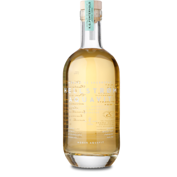 Hellstrøm Aquavit 40%, 70 cl, Hellstrøm