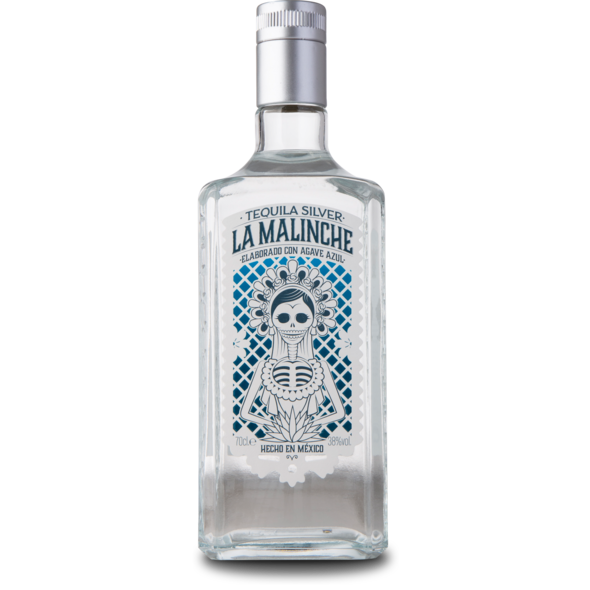 La Malinche Tequila Silver 38%, 70 cl, Luis Caballero