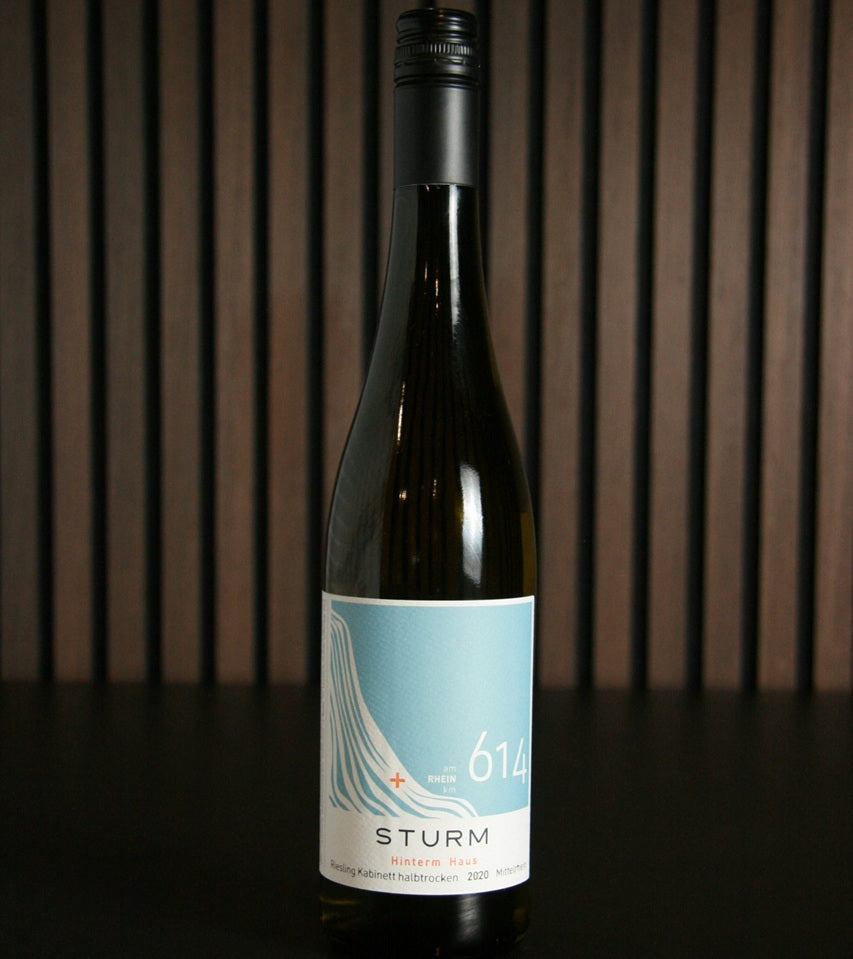 Sturm Riesling Kabinett Halbtrocken "Hinterm Haus" 2022