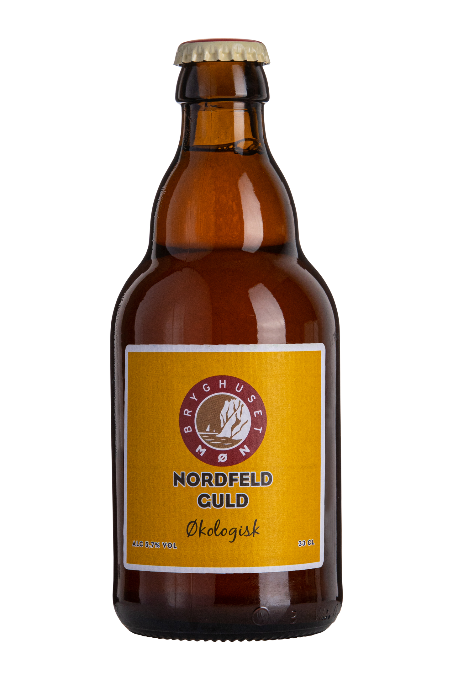 Bryghuset Møn - Nordfeld Guld Økologisk 33cl