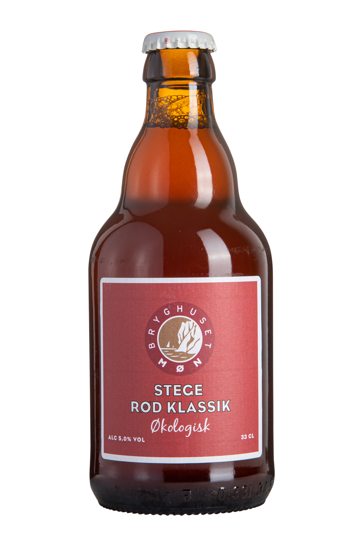 Bryghuset Møn - Stege Rød Klassik Økologisk 33cl