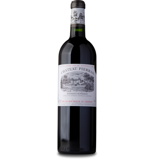 2018 Château Pierrail Rouge, Bordeaux Supérieur, Château Pierrail