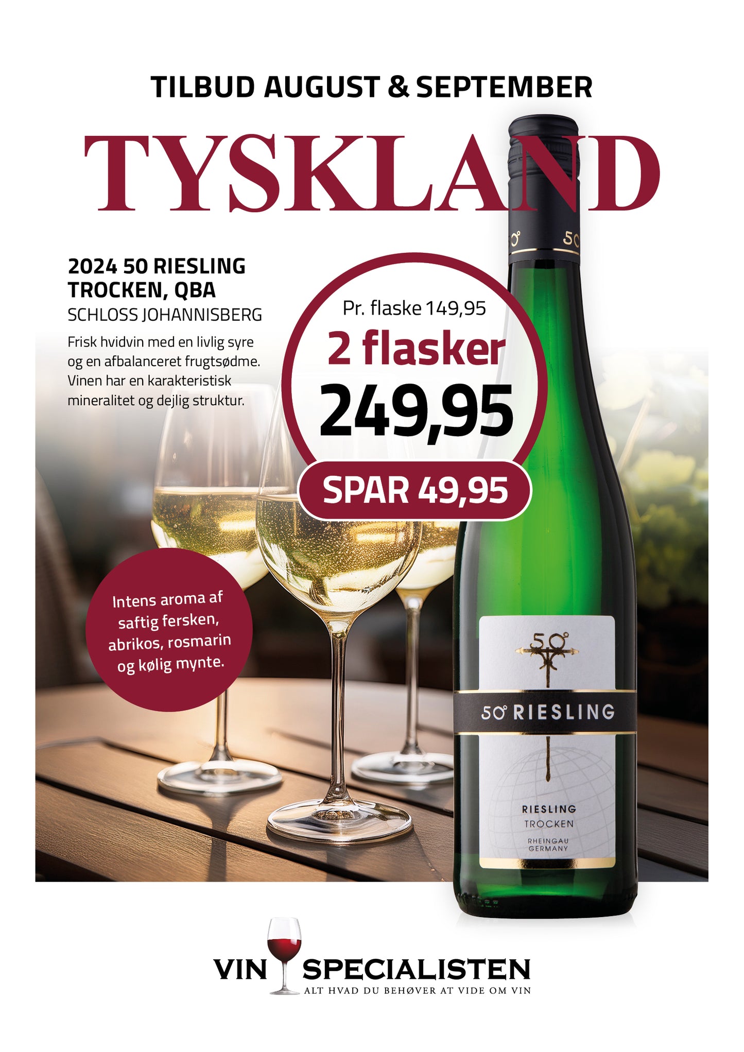2024 50 Riesling Trocken, QbA, Schloss Johannisberg