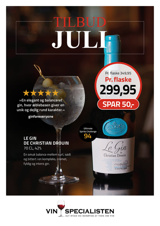 Le Gin de Christian Drouin 42%, 70 cl, Christian Drouin