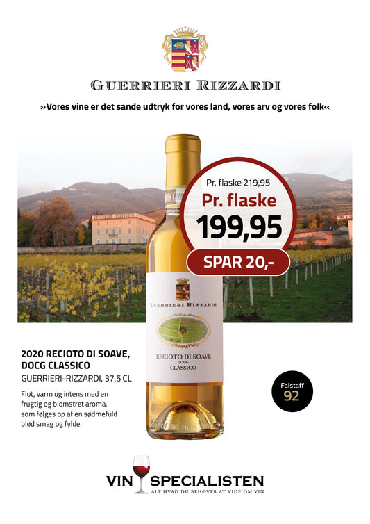 2020 Recioto di Soave, D.O.C.G., 37,5 cl, Guerrieri-Rizzardi