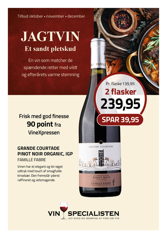 Grande Courtade Pinot Noir, IGP, Famille Fabre