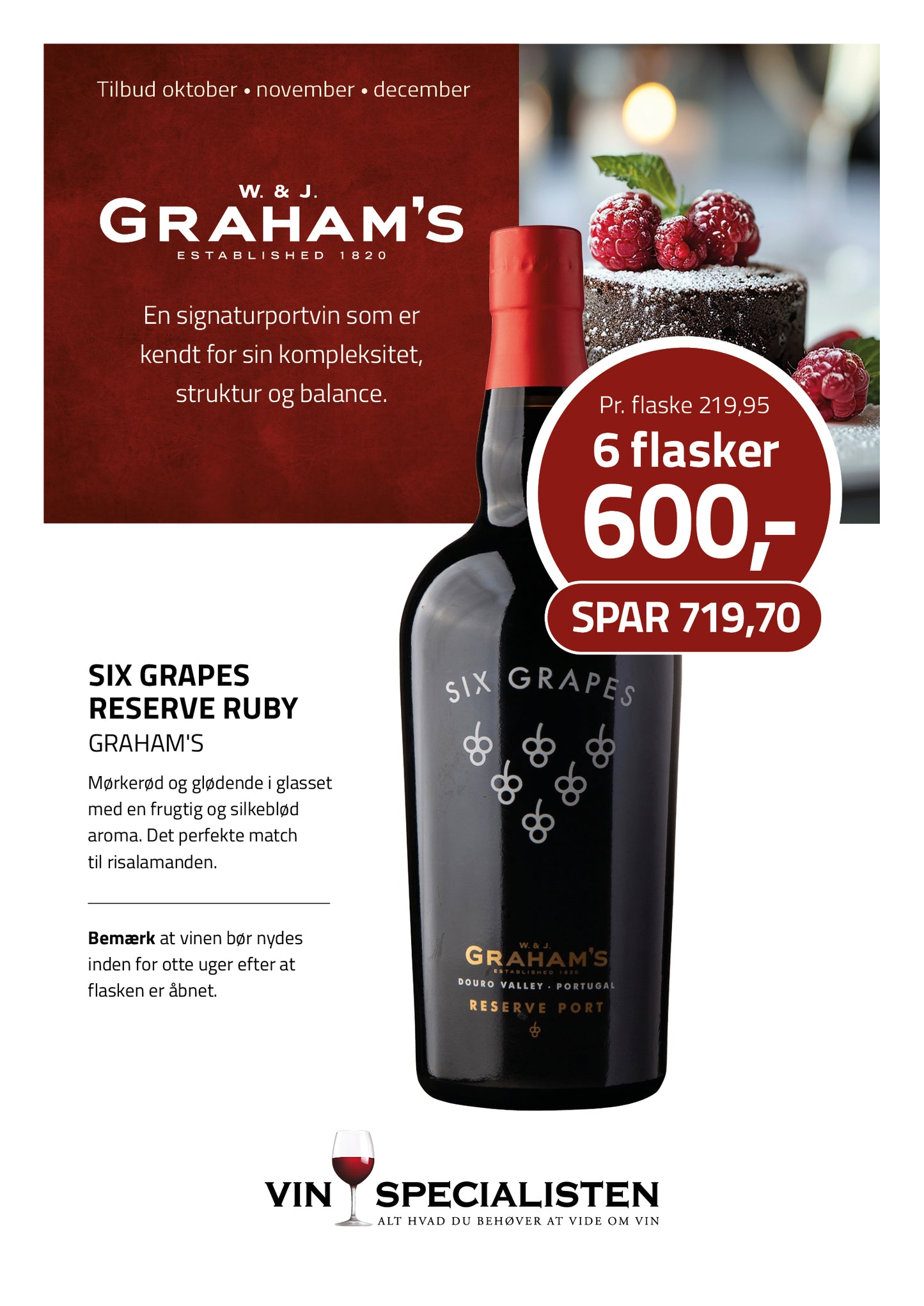 Six Grapes, Reserve Ruby, Graham's