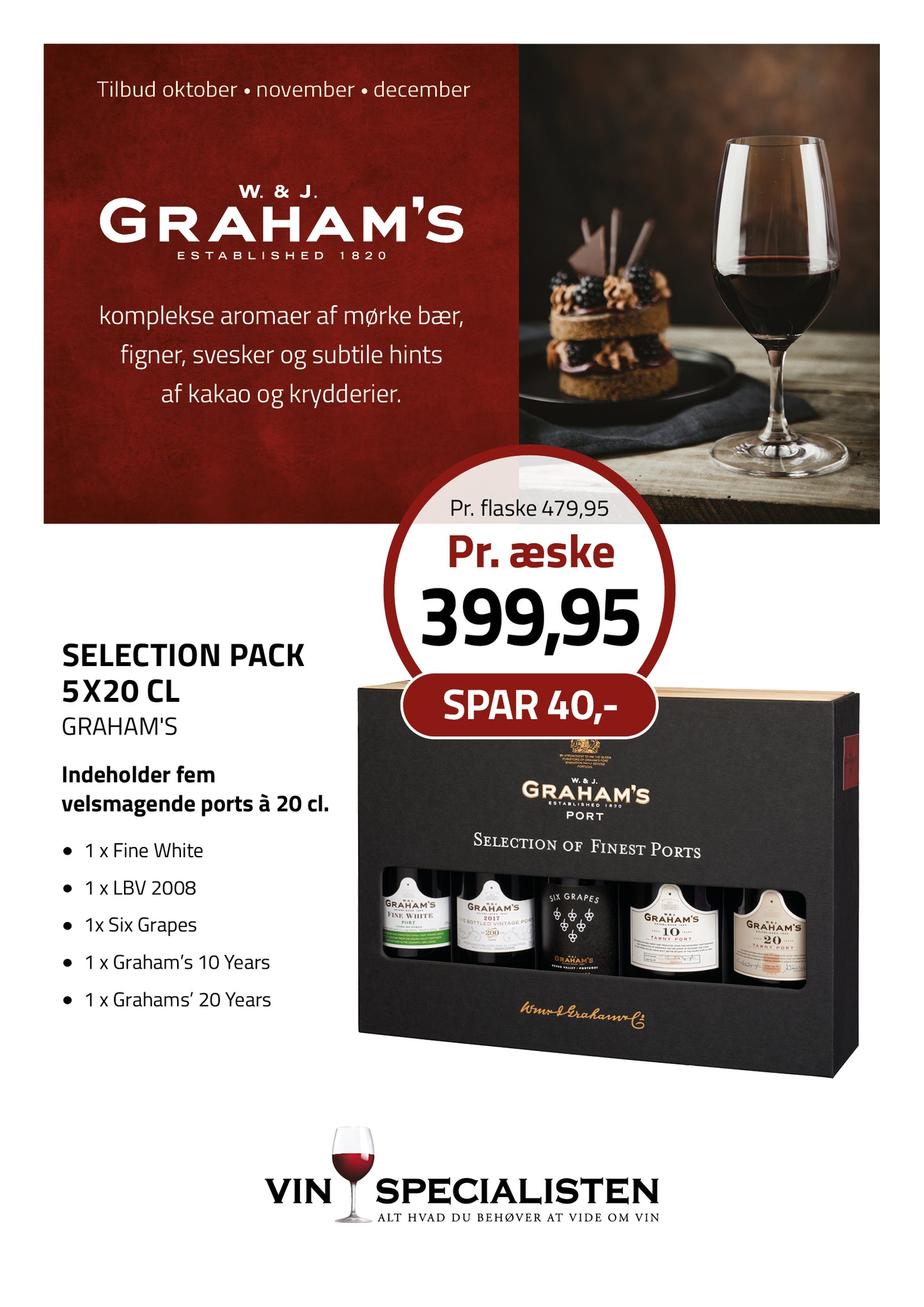 Selection Pack, 100 cl, Graham's