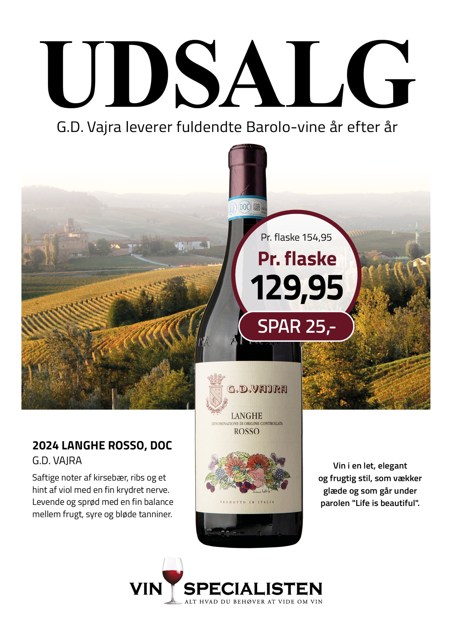 2023 Langhe Rosso, D.O.C., G.D. Vajra
