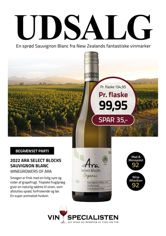 2022 Ara Select Blocks Sauvignon Blanc, Winegrowers of ARA