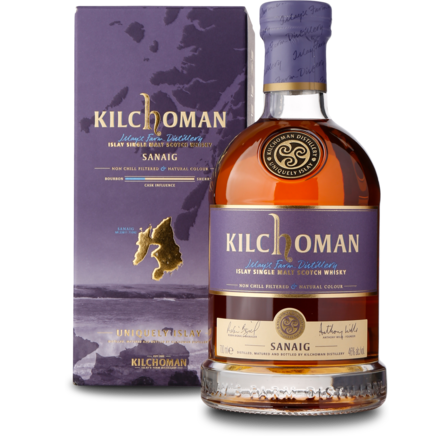 Kilchoman Sanaig 46%, Single Malt, 70 cl, Kilchoman Distillery