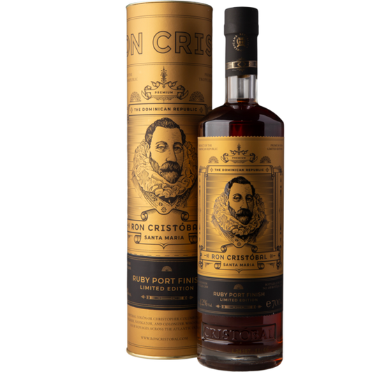 Cristobal Santa Maria Ruby Port Cask Finish, 42%, 70 cl, Ron Cristobal