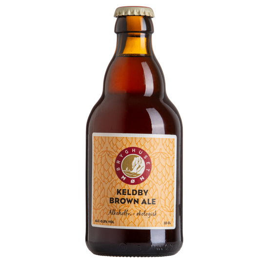 Bryghuset Møn - Keldby Brown Ale, økologisk <0,5% 33 cl.