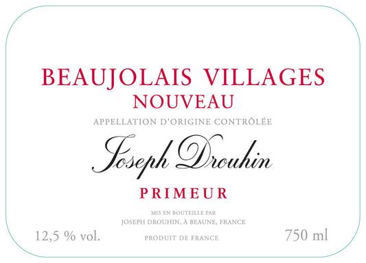 2025 Beaujolais-Villages Nouveau, AOP, Maison Joseph Drouhin
