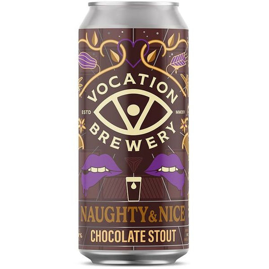 Naughty and Nice Chocolate Stout, Vocation Brewery
